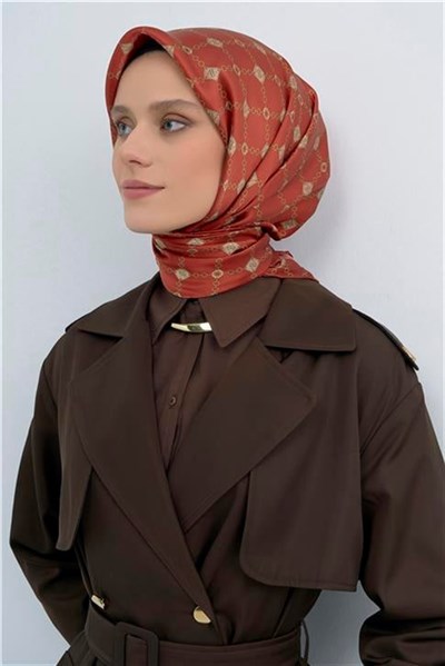 Armine  Saf İpek Twill Eşarp 9530D 84