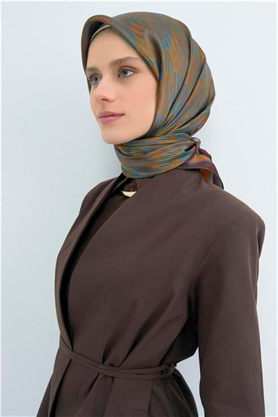 Armine  Saf İpek Twill Eşarp 9533D 54