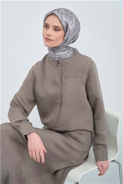Armine  Saf İpek Twill Eşarp 9537D 81