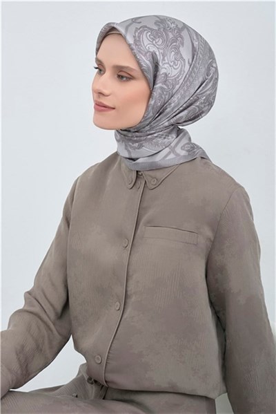 Armine  Saf İpek Twill Eşarp 9537D 81