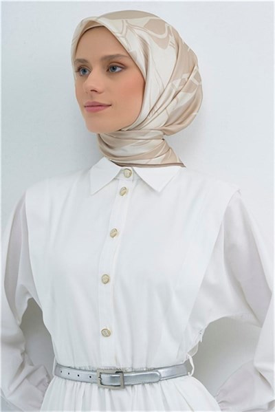 Armine  Saf İpek Twill Eşarp 9553D 33