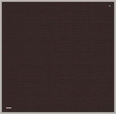 Armine Çiçek Desenli Saf İpek Twill Eşarp 9307D 34
