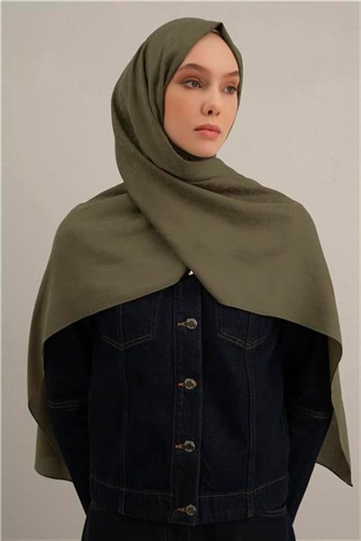 Armine Damla Desen Bambu Cotton Şal 49