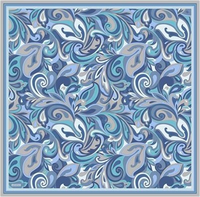 Armine Etnik Desenli Saf İpek Sura Eşarp 9323D 06