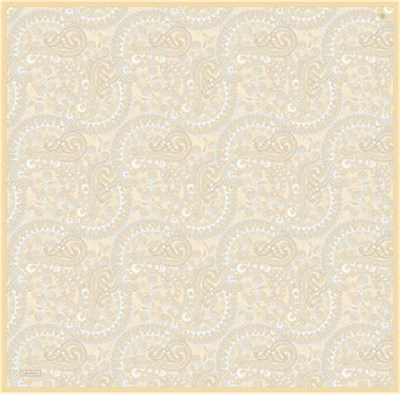 Armine Etnik Desenli Saf İpek Twill Eşarp 9304D 53