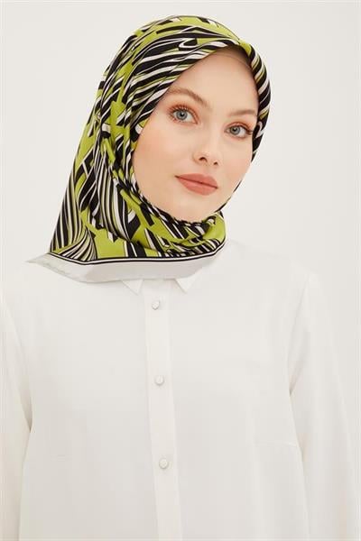 Armine İpek Eşarp 2023/24 İlkbahar Yaz Sezonu 8911D02 58 - Twill (Tivil) İpek