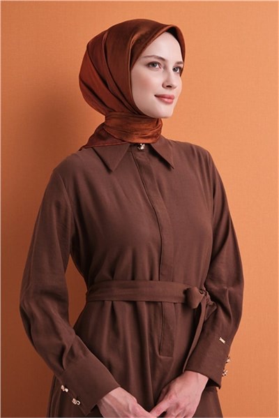 Armine Jakarlı İpek Eşarp 9647D 08