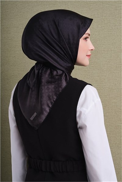 Armine Jakarlı İpek Eşarp 9647D 50