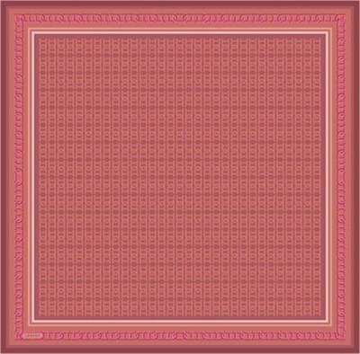 Armine Klasik Desenli Saf İpek Sura Eşarp 9301D 04