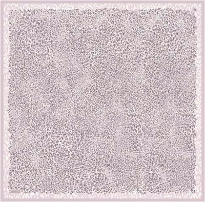 Armine Leopar Desenli Saf İpek Twill Eşarp 9352D 82