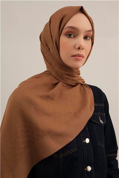 Armine Link Desen Bambu Cotton Şal 11