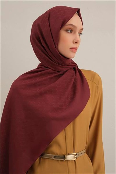 Armine Link Desen Bambu Cotton Şal 32