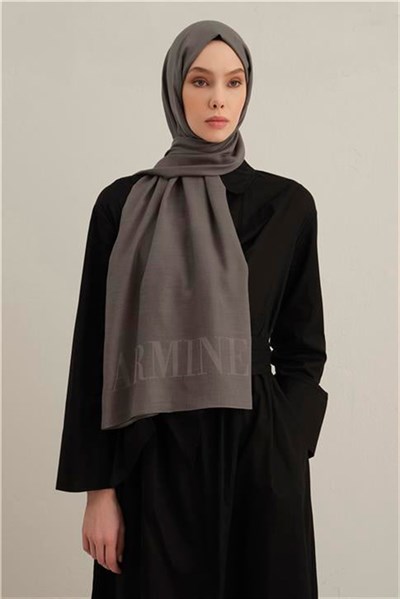 Armine Logo Drop Pamuk İpek Şal 20