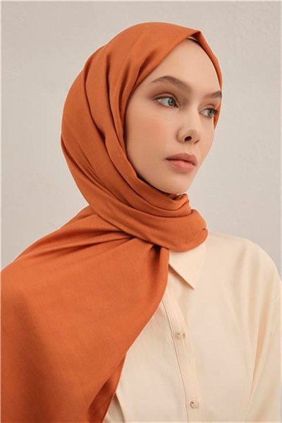 Armine Logo Drop Pamuk İpek Şal 72