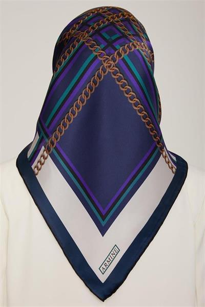 Armine Nostalji Serisi Sura İpek Eşarp 8845-52NS