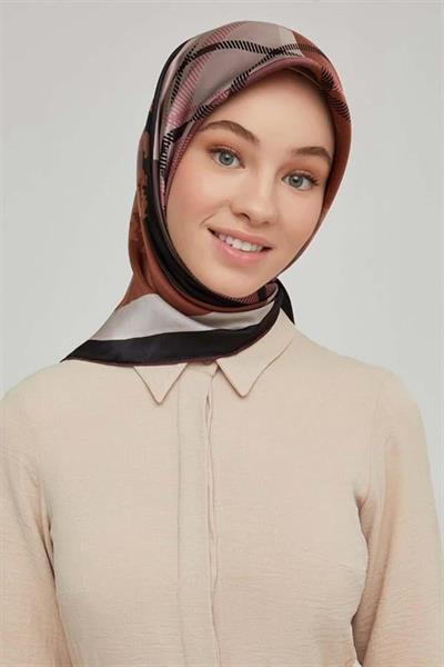 Armine Nostalji Serisi Sura İpek Eşarp 8620-02