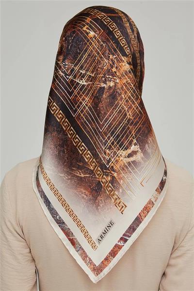 Armine Nostalji Serisi Sura İpek Eşarp 8615-03