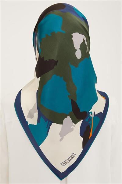 Armine Nostalji Serisi Sura İpek Eşarp 8935-55NS