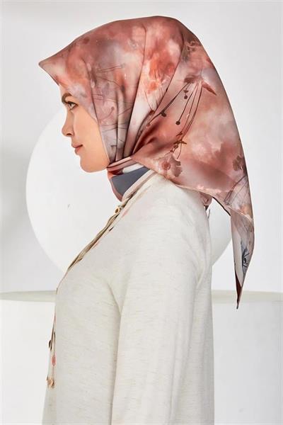 Armine Nostalji Serisi Sura İpek Eşarp 8354-80NS