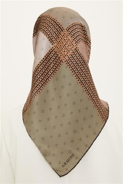 Armine Nostalji Serisi Sura İpek Eşarp 8113-33