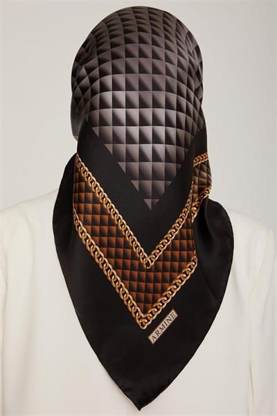 Armine Nostalji Serisi Sura İpek Eşarp 8834-32