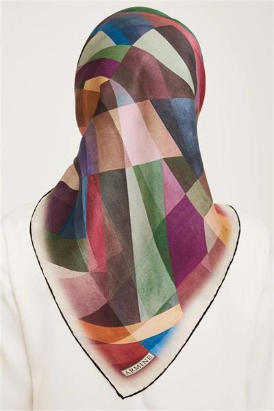 Armine Nostalji Serisi Sura İpek Eşarp 9024-01NS