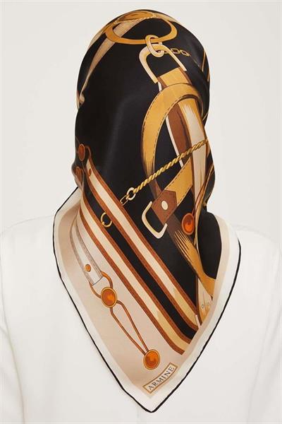 Armine Nostalji Serisi Sura İpek Eşarp 9046-08NS