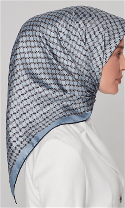 Armine Nostalji Serisi Twill İpek  Eşarp 8401-01NT