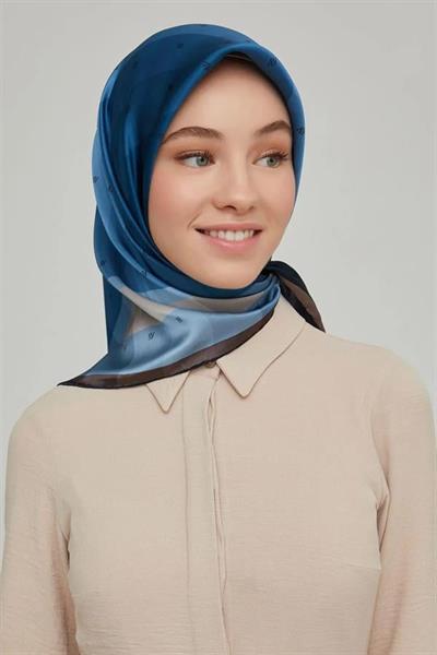 Armine Nostalji Serisi Twill İpek  Eşarp 8652-83NT