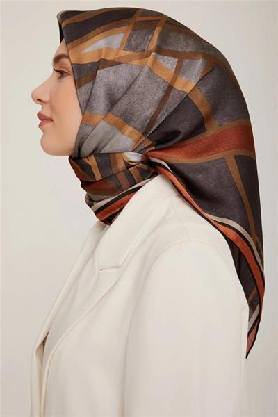 Armine Nostalji Serisi Twill İpek  Eşarp 8843-06NT