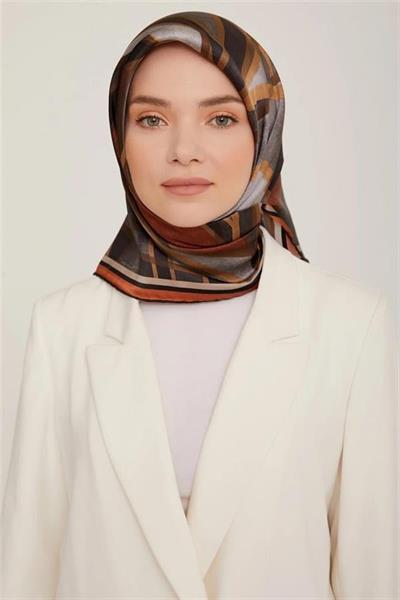 Armine Nostalji Serisi Twill İpek  Eşarp 8843-06NT
