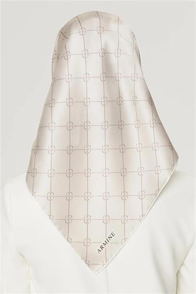 Armine Nostalji Serisi Twill İpek Eşarp 8555D-02