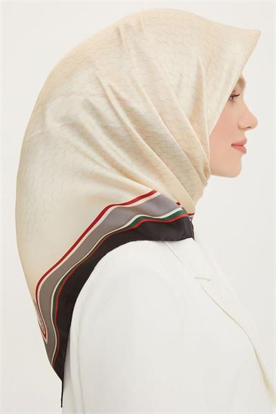 Armine Nostalji Serisi Twill İpek Eşarp 8724D-09