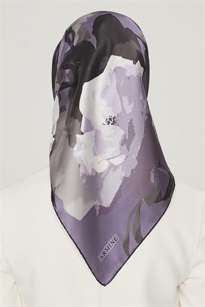 Armine Nostalji Serisi Twill İpek Eşarp 8534D-81