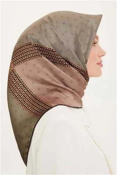Armine Nostalji Serisi Twill İpek Eşarp 8113D-33