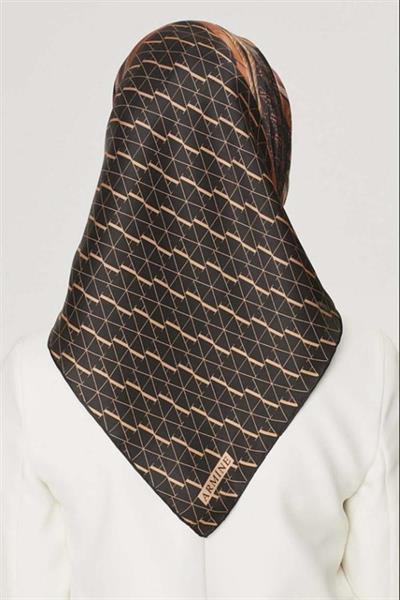 Armine Nostalji Serisi Twill İpek Eşarp 8519D-01