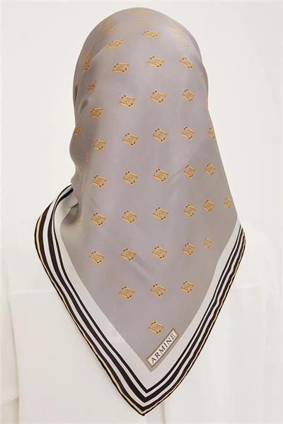 Armine Nostalji Serisi Twill İpek Eşarp 8959-03NT