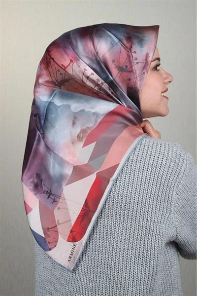Armine Nostalji Serisi Twill İpek Eşarp 8354-86NT
