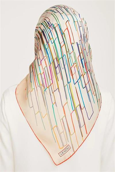 Armine Nostalji Serisi Twill İpek Eşarp 9027-32NT