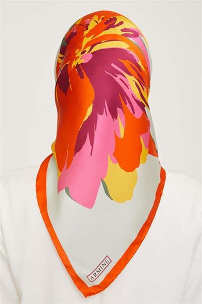 Armine Nostalji Serisi Twill İpek Eşarp 9042-34NT