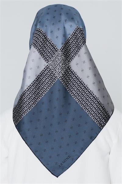 Armine Nostalji Serisi Twill İpek Eşarp 8555D-03