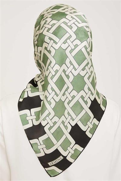 Armine Nostalji Serisi Twill İpek Eşarp 9007-58NT