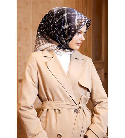 Armine Nostalji Serisi Twill İpek Eşarp 8612D-04