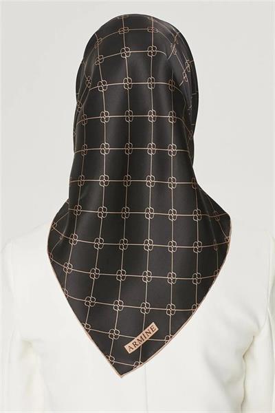 Armine Nostalji Serisi Twill İpek Eşarp 8555D-11