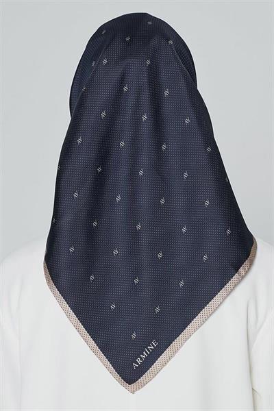 Armine Nostalji Serisi Twill İpek Eşarp 8259D-09