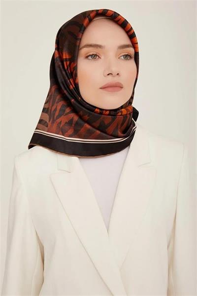 Armine Nostalji Serisi Twill İpek Eşarp 8837D-01