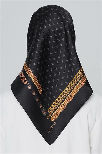 Armine Nostalji Serisi Twill İpek Eşarp 8242D-09
