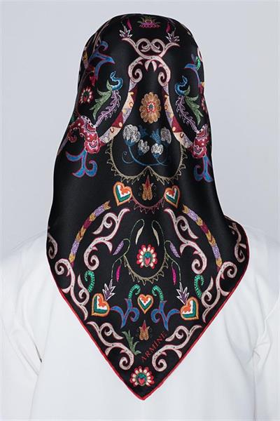 Armine Nostalji Serisi Twill İpek Eşarp 8039-09NT
