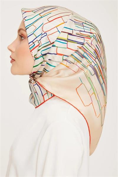 Armine Nostalji Serisi Twill İpek Eşarp 9027-32NT