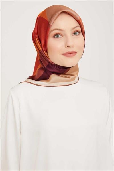 Armine Nostalji Serisi Twill İpek Eşarp 9010-09NT